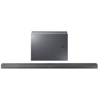 Samsung HWJ651 Silver 320W 4.1ch Soundbar with Wireless Subwoofer Bluetooth Multiroom Compatible 1x HDMI Port Samsung HWJ651 Silver 320W 4.1ch Soundbar with Wireless Subwoofer Bluetooth Multiroom Compatible 1x HDMI Port